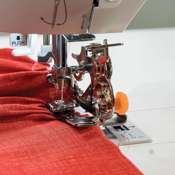 Singer Ruffler Foot Sewing Machine Attachment For Pleats & Gathers #2500270 New - Picture 3 of 6